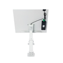 [AV47-032-wallmounted-W] Seinäkiinnitteinen sähköpöydän runko (Valkoinen)_02.webp