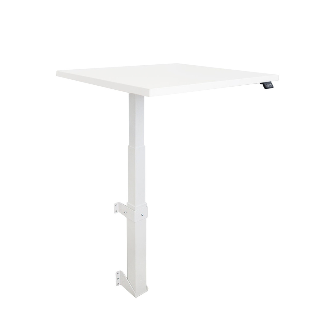 [AV47-032-wallmounted-W] Wandmontierter elektrischer tisch (Weiß)