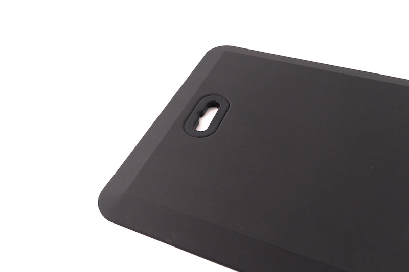 Standing desk mat with handle