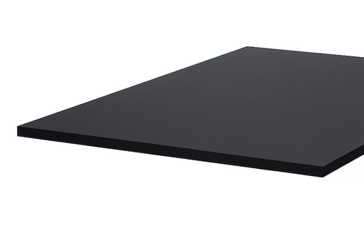 [HL-LB-700x600] Table top Matte Black (700x600x25)