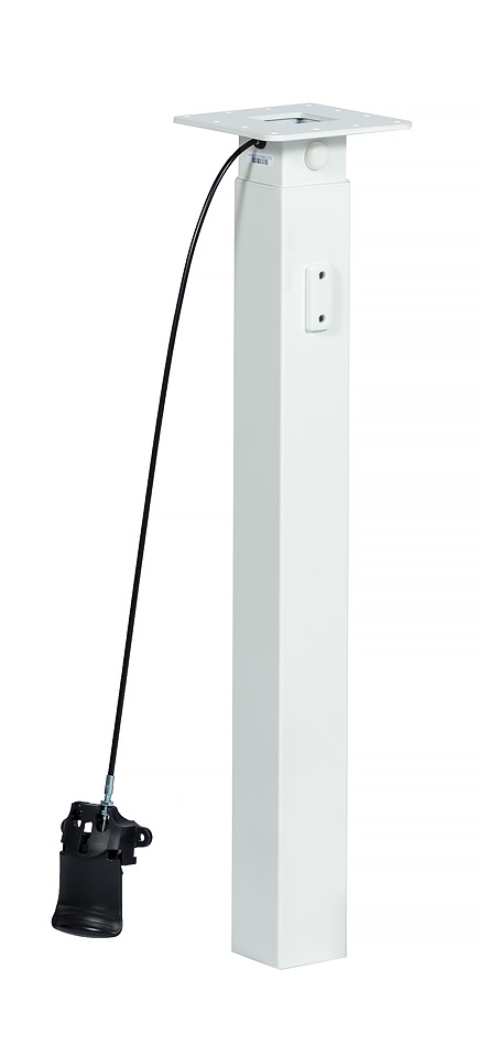 [JS36QS-685-W] Lifting column with gas spring 685 (Weiß)