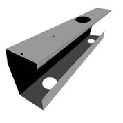 [AV73-009-cablerack-B] Kabelkanal 600mm (Schwarz, Verpackt in)