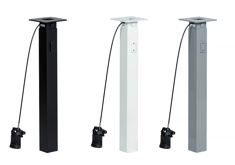 [JS36QS-585-W] Lifting column with gas spring 585 (Weiß)