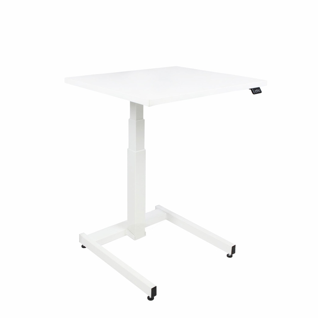 [AV47-020-pops-E-W] Pops elektrischer tisch (Weiß)