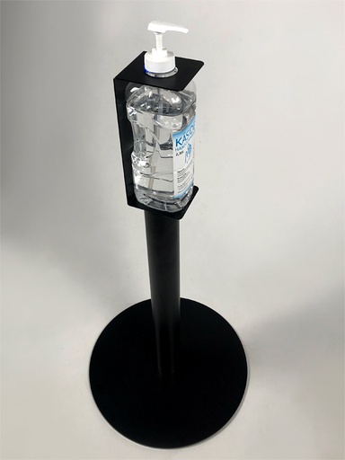 Floor stand for 2,35 l hand sanitizer