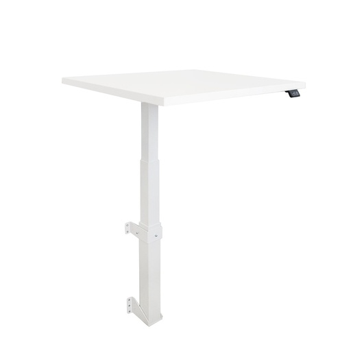 Wall-mounted electric table