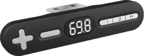[JCHT35K8] Hörer, schwarz, 2 Speichertasten JCHT35K8